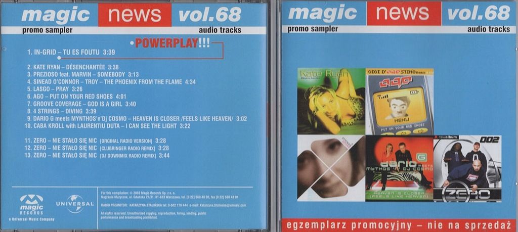 Magic News Vol. 68:  In-Grid Groove Coverage - PROMO