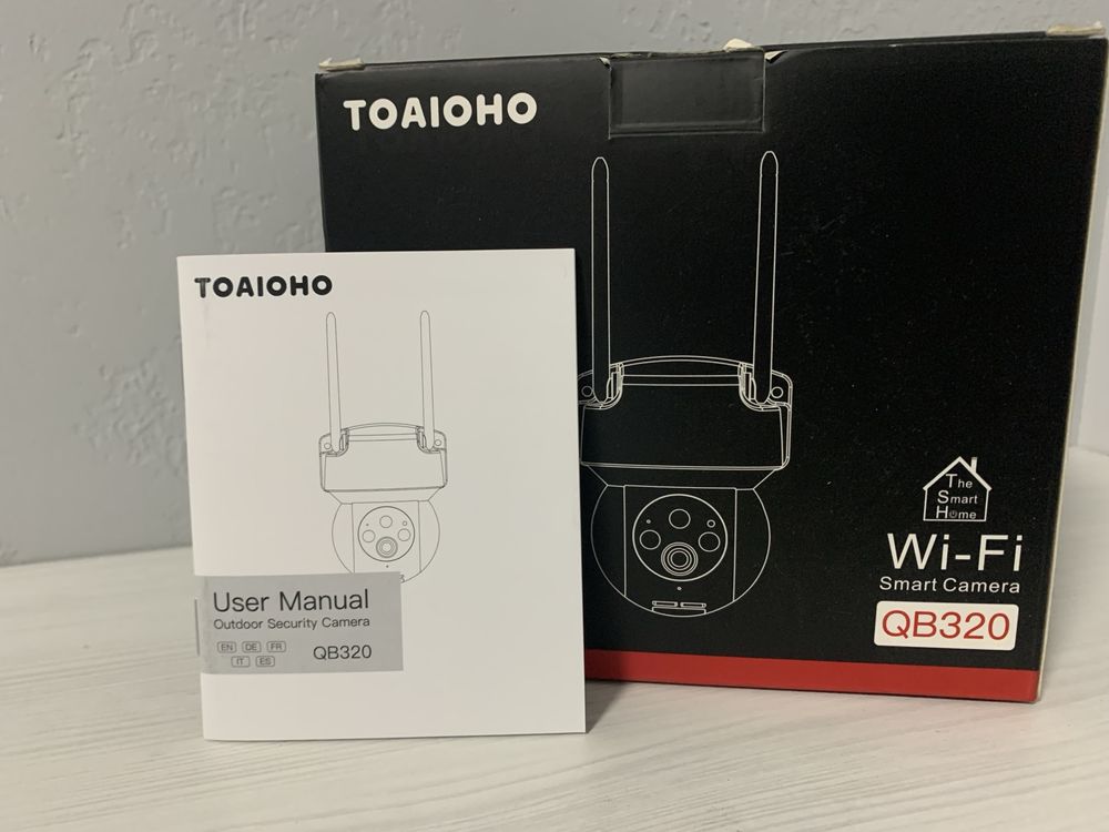 Камера відеоспостереження TOAIOHO QB320 з нічним баченням та WiFi