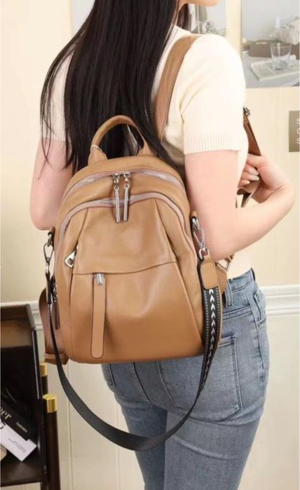 Сиильний жіночий рюкзак в кольорах