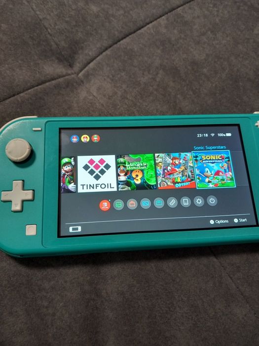 Nintendo Switch Lite CFW przerobiona Pickofly