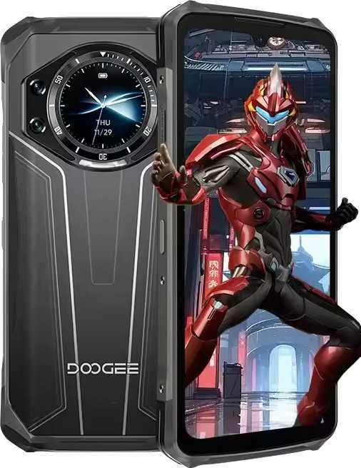 Смартфон DOOGEE S119 Silver 8/512Gb 10200mAh NFC 100Mp Защищенный