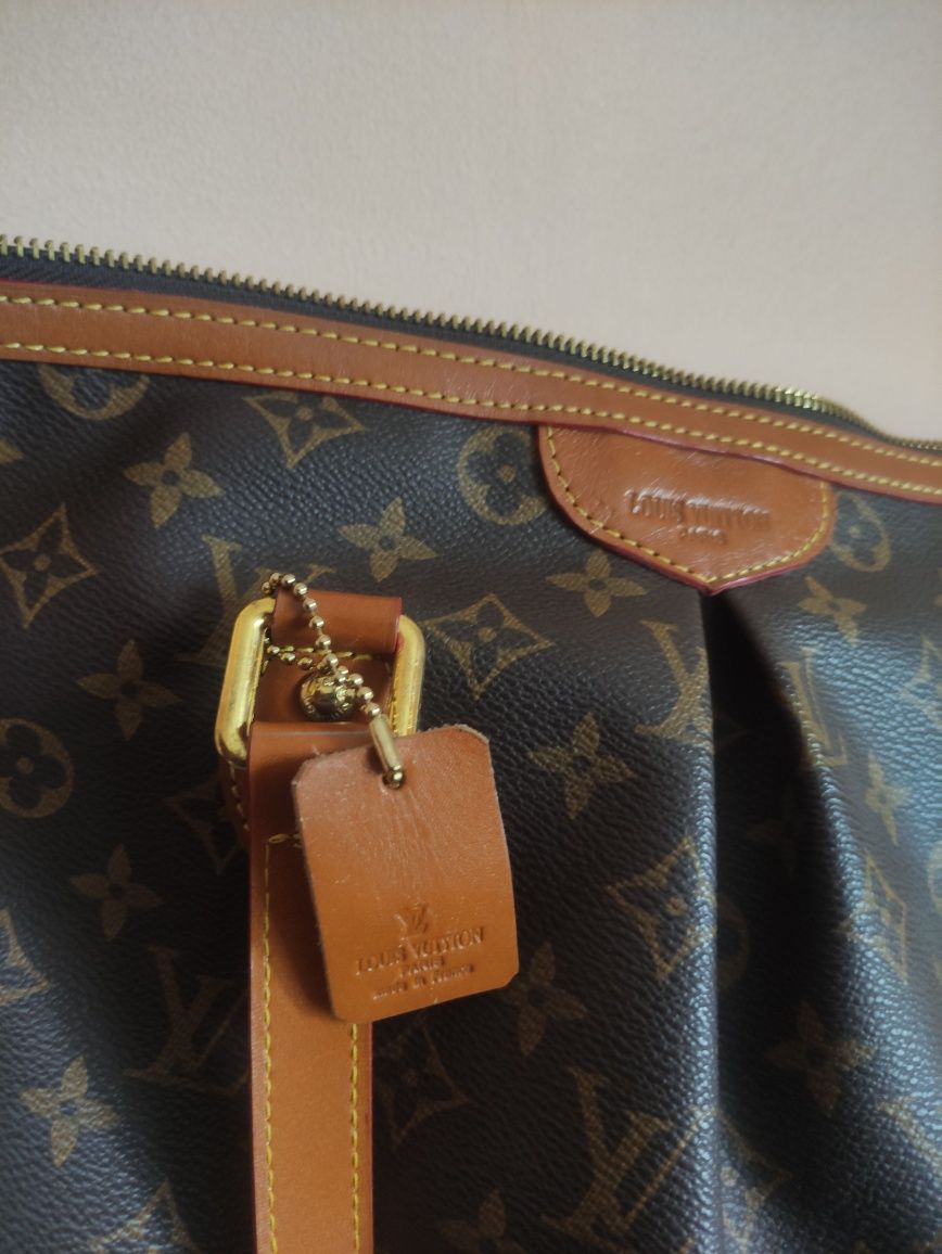 Жіноча сумка Louis Vuitton Monogram Palermo Коричнева