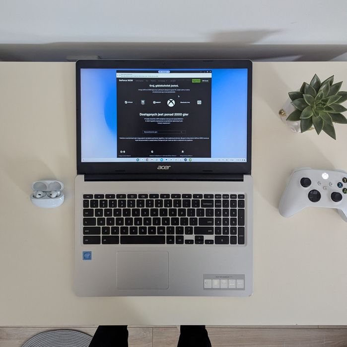 Acer Chromebook 315 – Duży Ekran 15.6" FHD i Bateria na Cały Dzień!