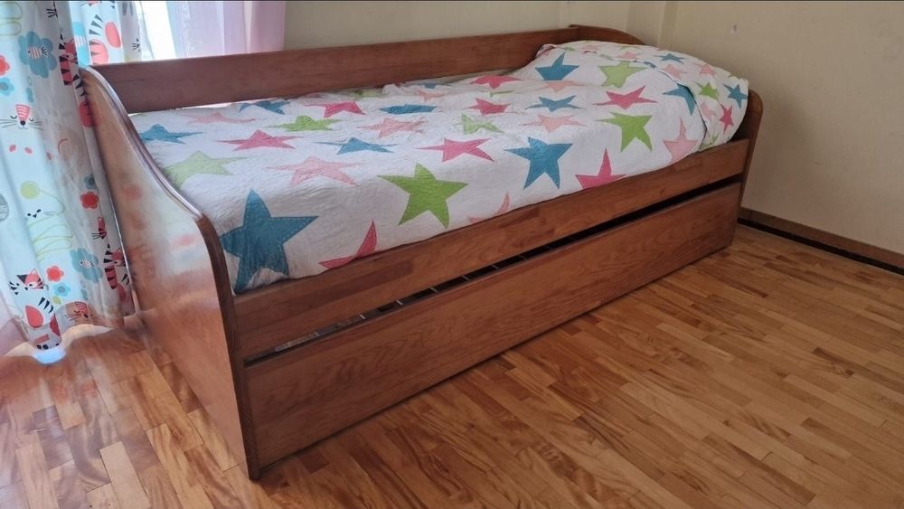 Cama madeira (com gavetão)