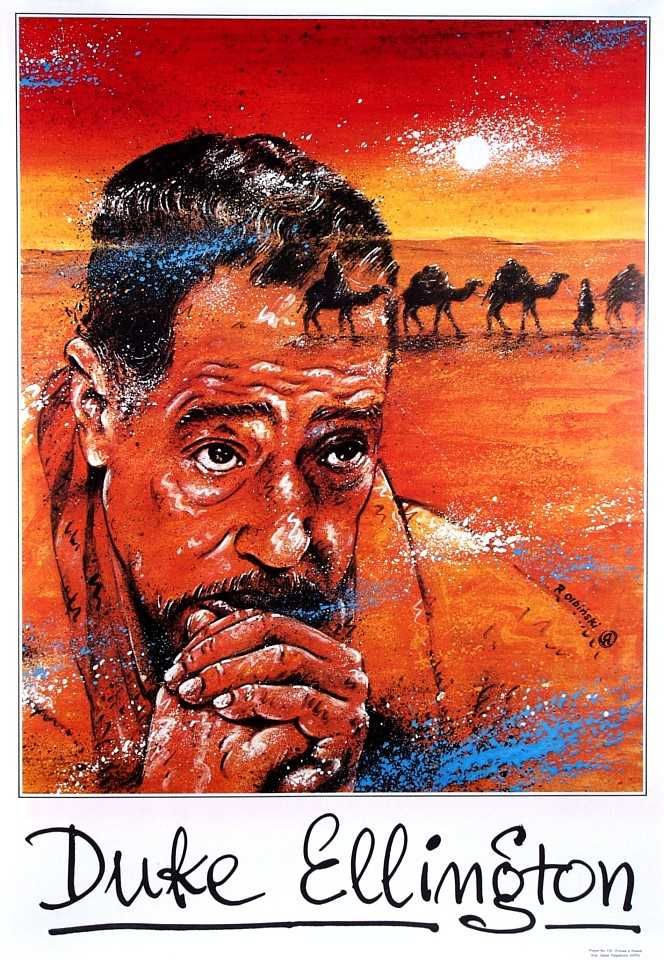 Plakat Rafał Olbiński Duke Ellington 1978 rok