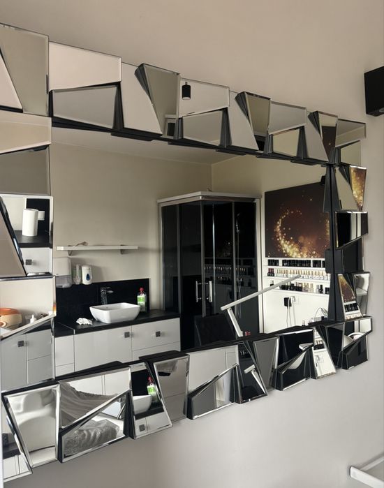 Lustro dekoracyjne 120x80 cm – nowoczesny design