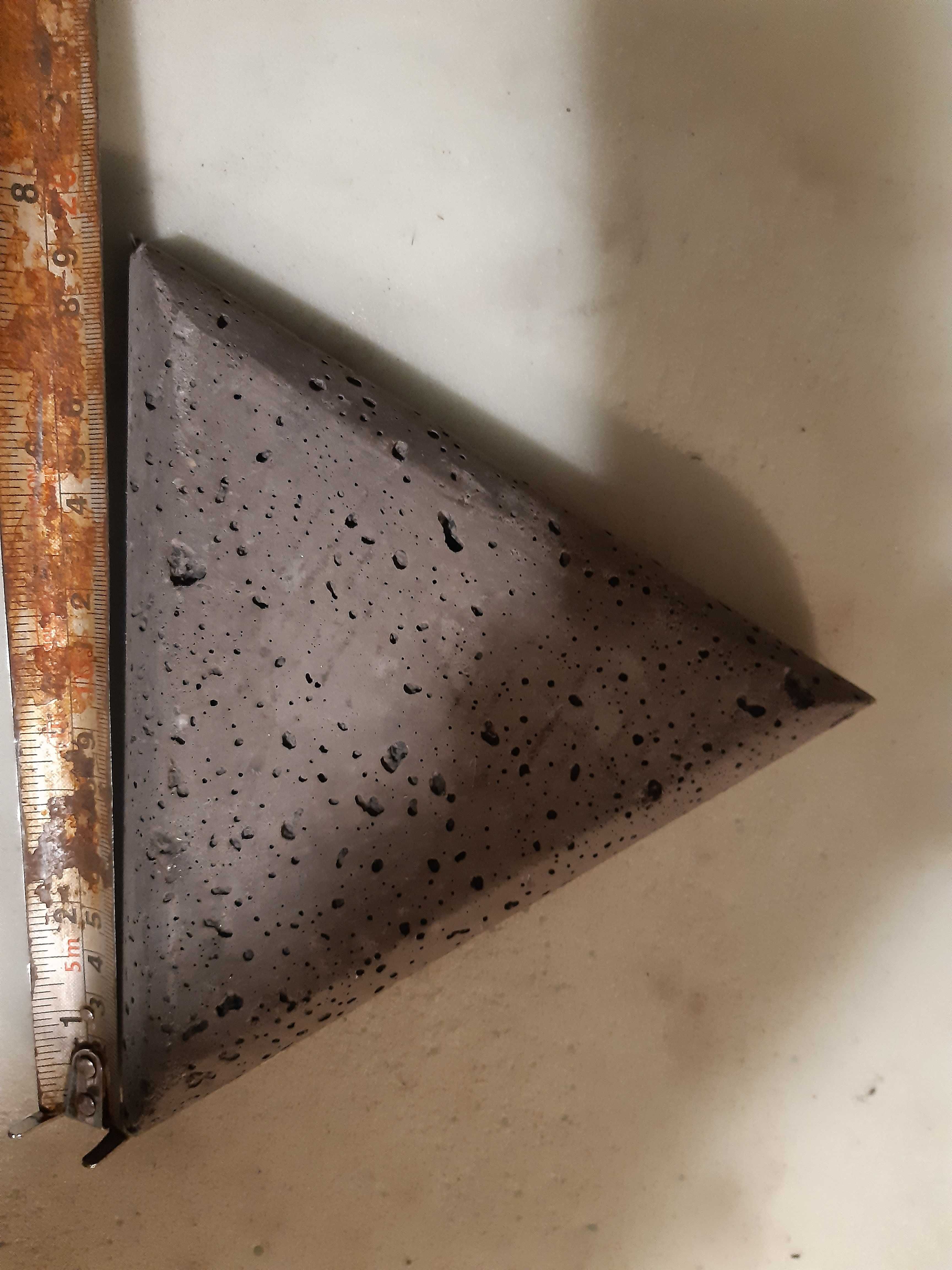 beton arch., trójkąty, płytki TRINGLE DecoPanel 20x19x3 gotowe montaż