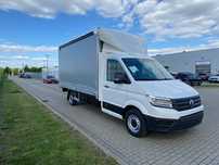Volkswagen Crafter  PLANDEKA 9EP-oś.4490mm 2.0TDI-163KM-6Mt|LED|Tempomat| Nowy Model-2025