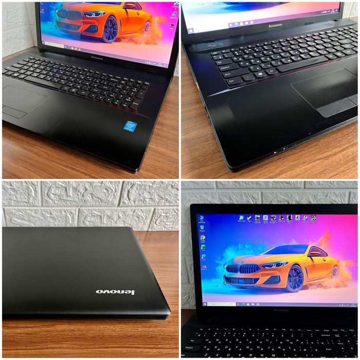 Lenovo с большим экраном 17” + SSD + игры + комплект