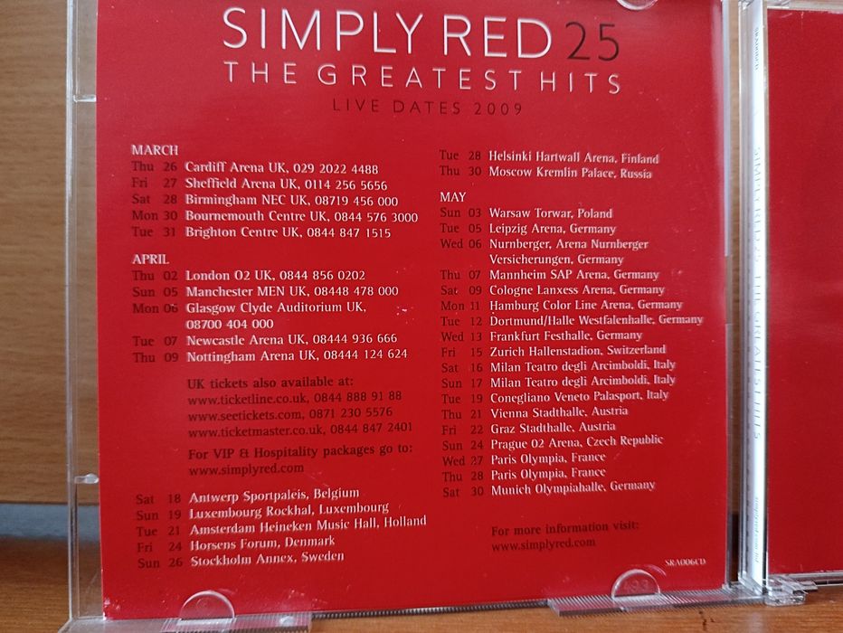 CDs Simple Red .