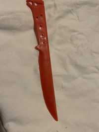 Nożyk plastikowy linijka vintage