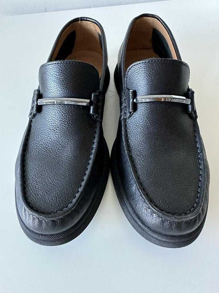 Loafers em pele Hugo Boss