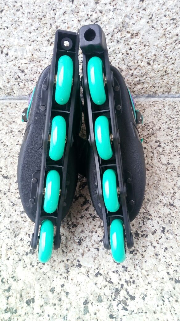 Patins em linha n°37 novos