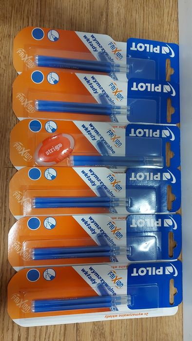 PILOT 2 Wkłady Frixion Clicker Niebieski