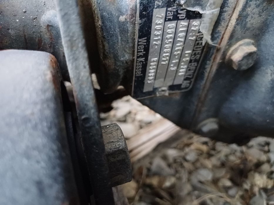 Mosty przod mercedes wolf  w460 / 461 i inne czesci do tego modelu