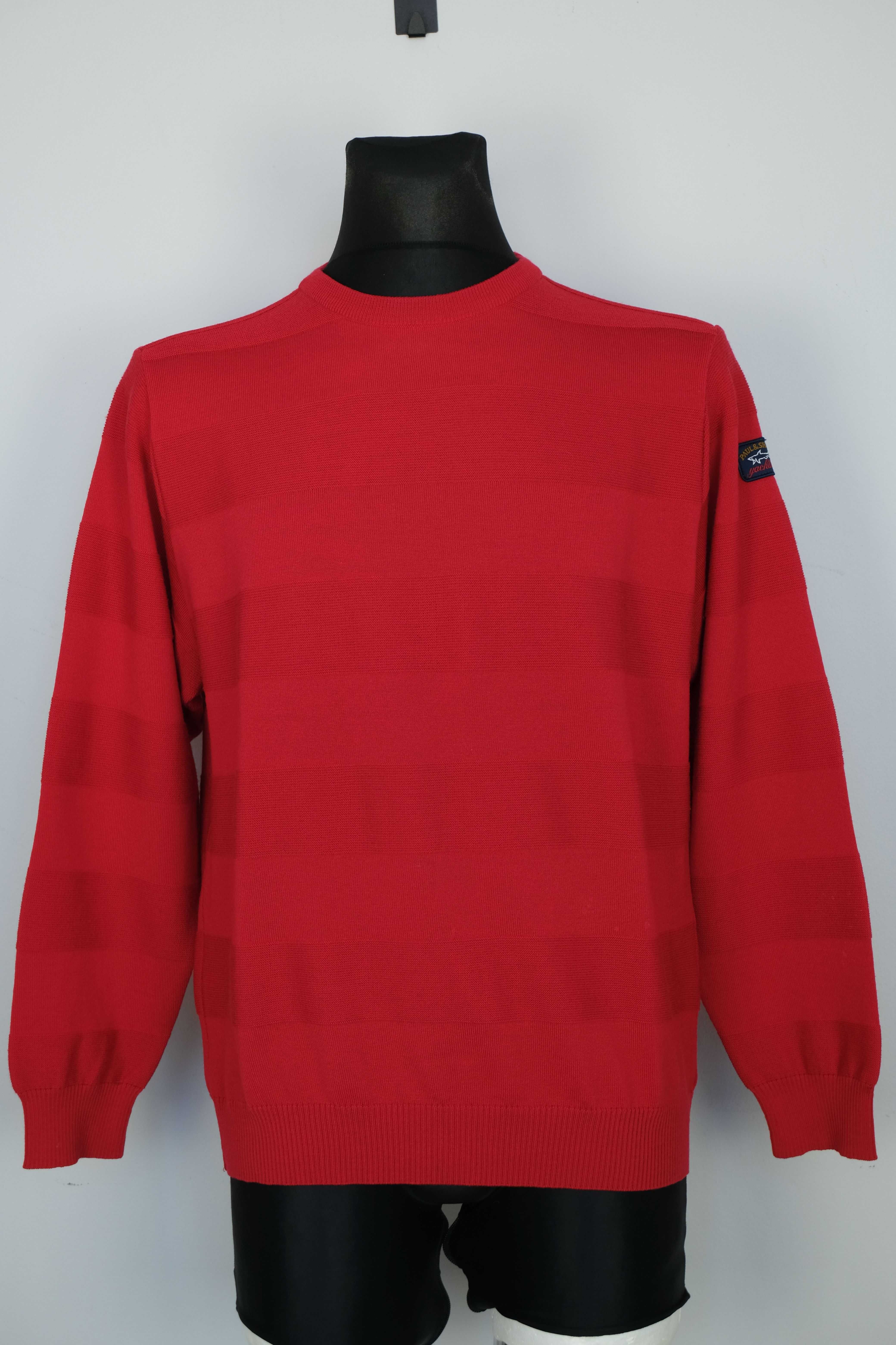 Paul&Shark Paul Shark Sweter virgin  Wool Wełna męski  sweter r M nowy