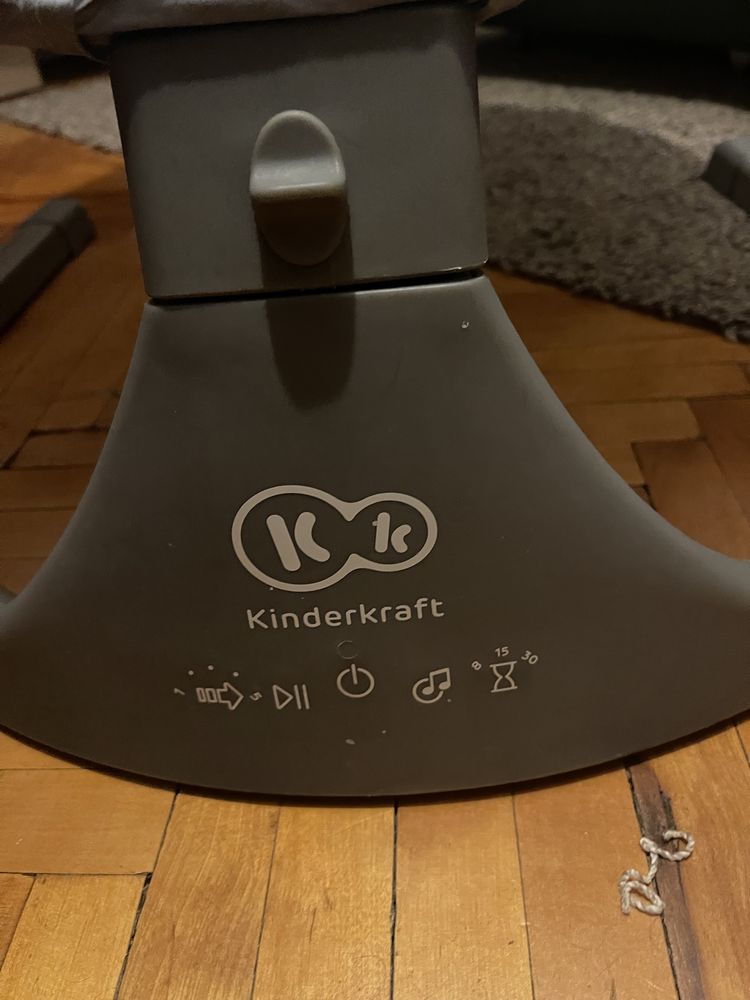 Крісло-качалка Kinderkraft Luli Gray