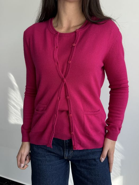 Пуловер+кардиган 2 в 1 GERRY WEBER М/L шовк/кашемір