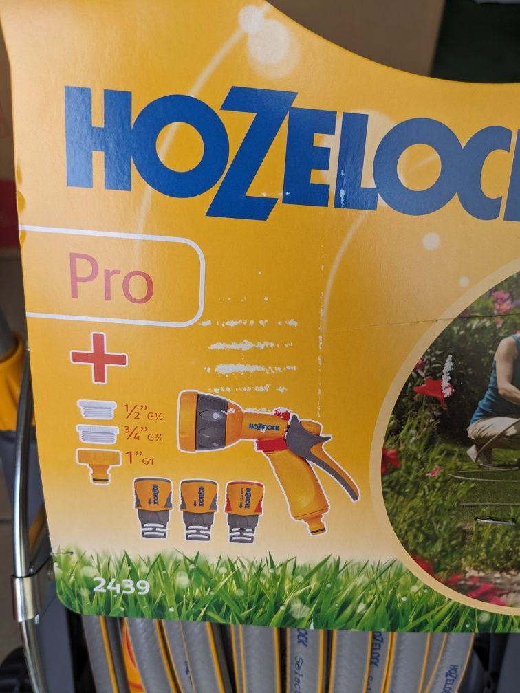 Hozelock wózek metalowy z wężem 40m i końcówki + pistolet Poznań