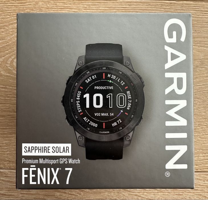 Garmin Fenix 7 Sapphire Solar