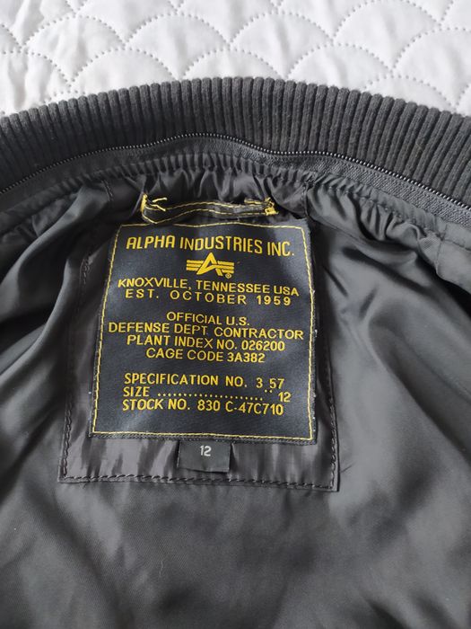 Alpha Industries kurtka rozm. 12