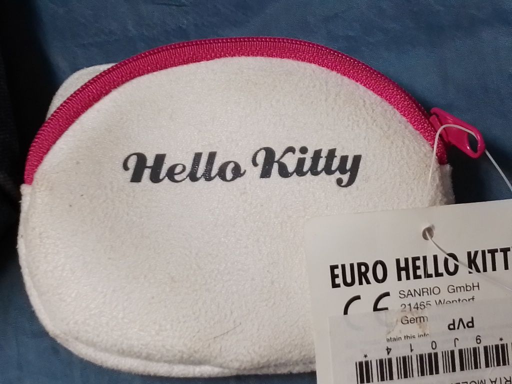 Bolsa e carteira originais da Hello Kitty