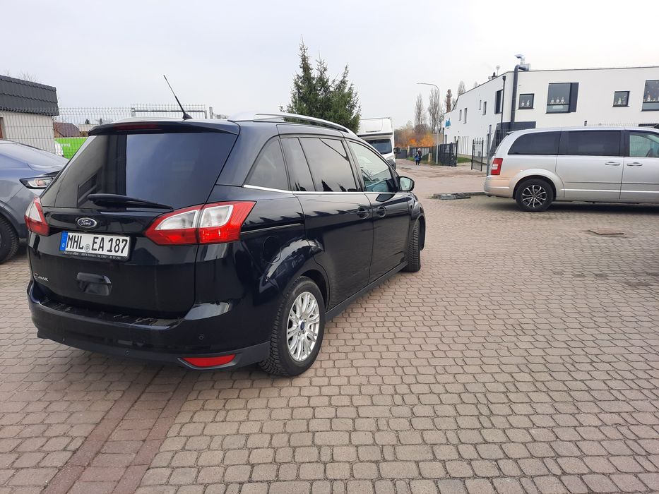 Ford Grand C Max wersja Titanium 7.os bezwypadkowy