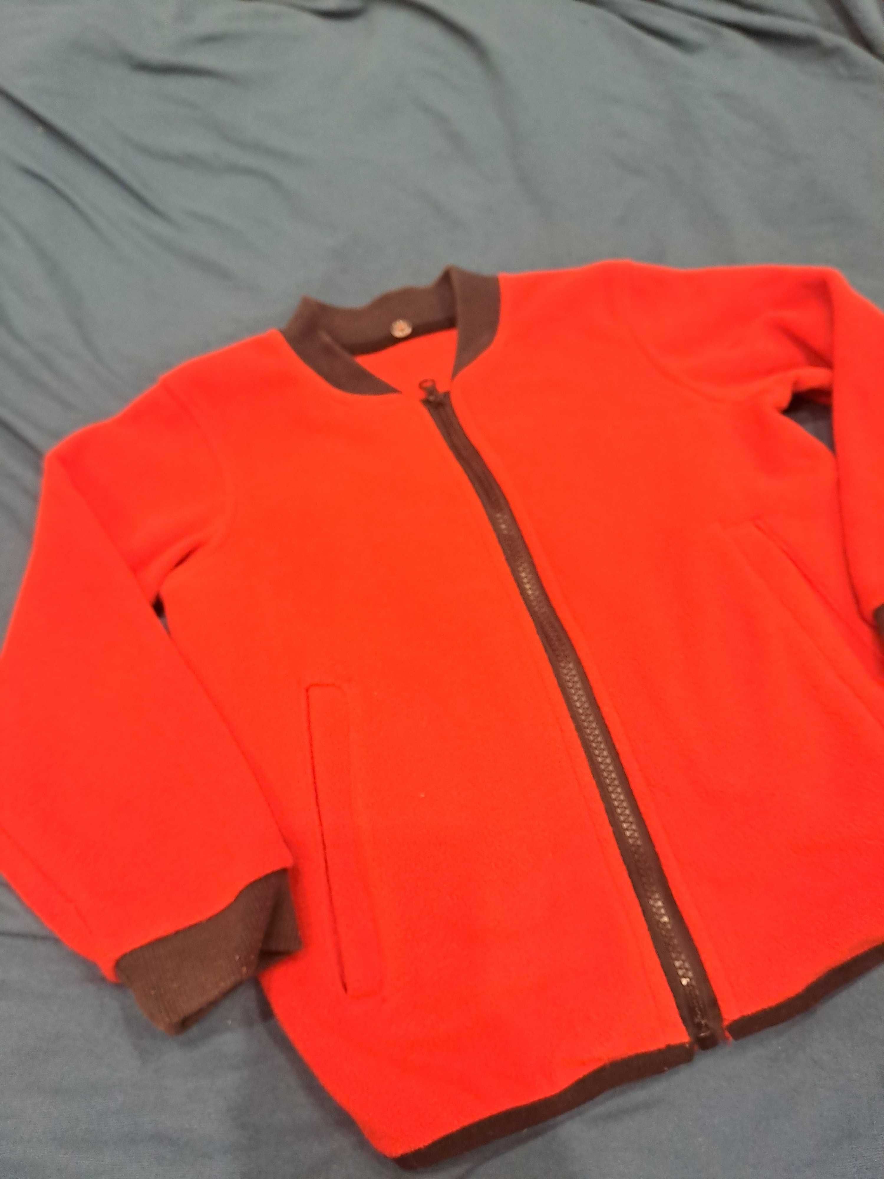 Bluza polar czerwona  116