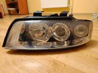 Lampa przednia lewa VALEO Audi A4 B6 Europa H7 reflektor przedni lewy