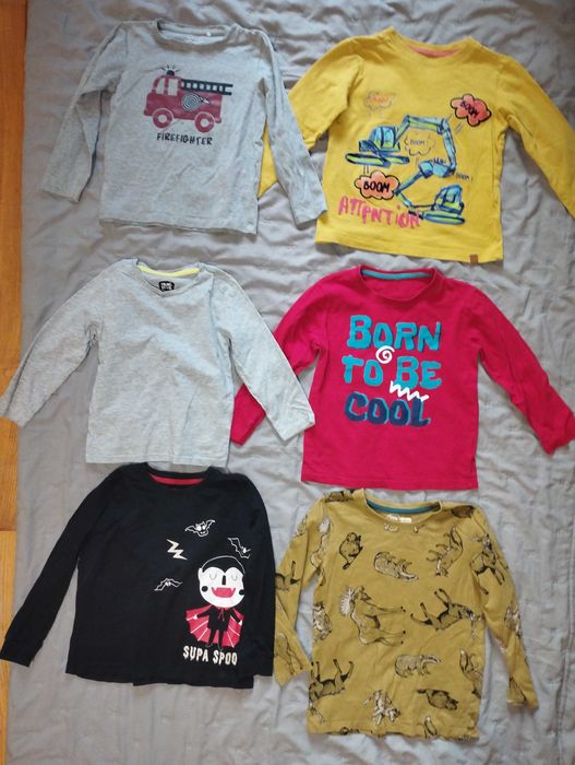 Cała Wielka paczka ubrań dla chłopca 104 110 Marvel