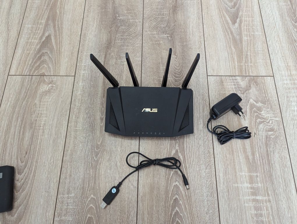 АКЦІЯ Бездротовий маршрутизатор роутер Asus RT-AX58U V1  WIFI 6 AIMesh
