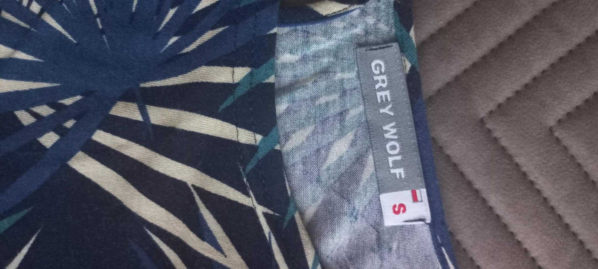 Sukienka letnia Grey Wolf granatowo-zielona roz. S