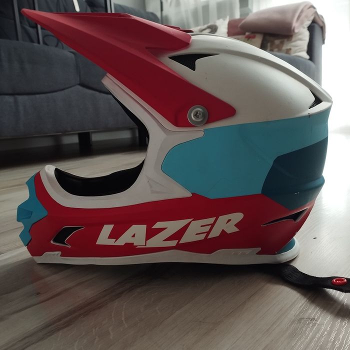 Kask Full-Face LAZAR rozmiar M + pudełko i pokrowiec