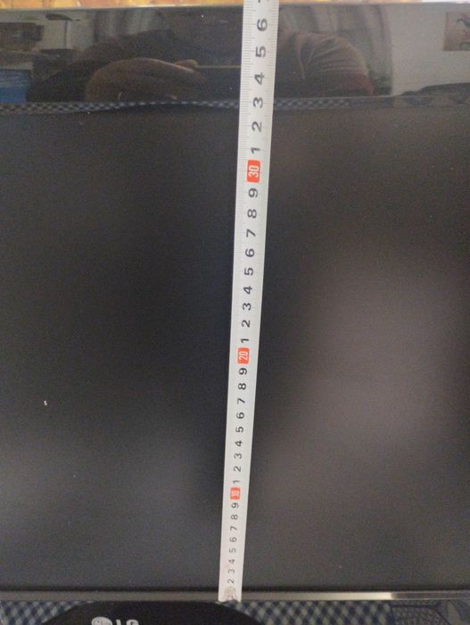 Televisão LG a funcionar