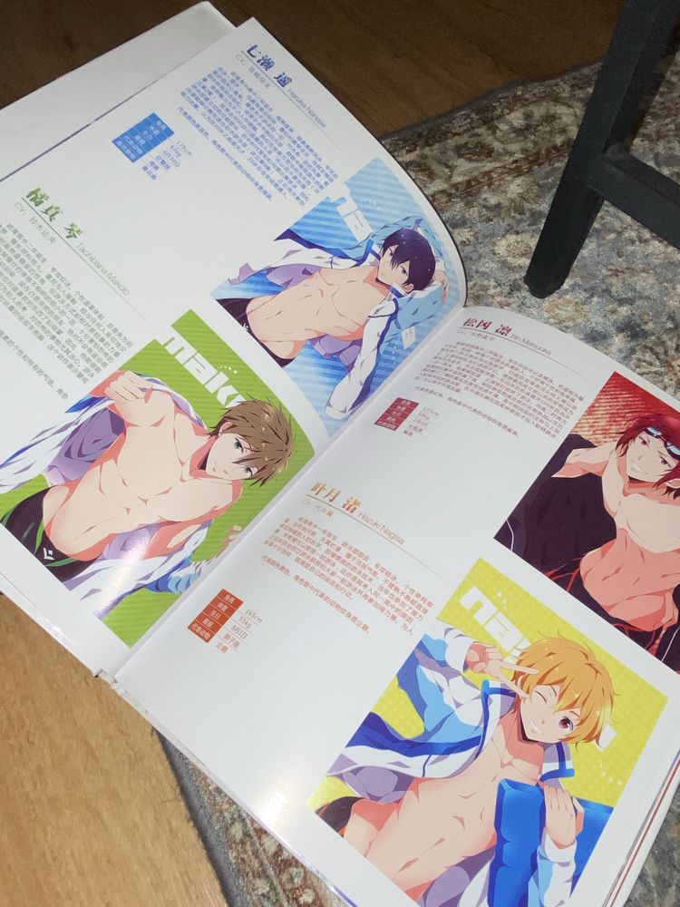 Książka artbook anime Free! Haru Rin