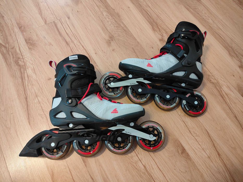 Rolki 40 Rollerblade Sirio 90 szybkie jak nowe! rozmiar 40 (26 cm )