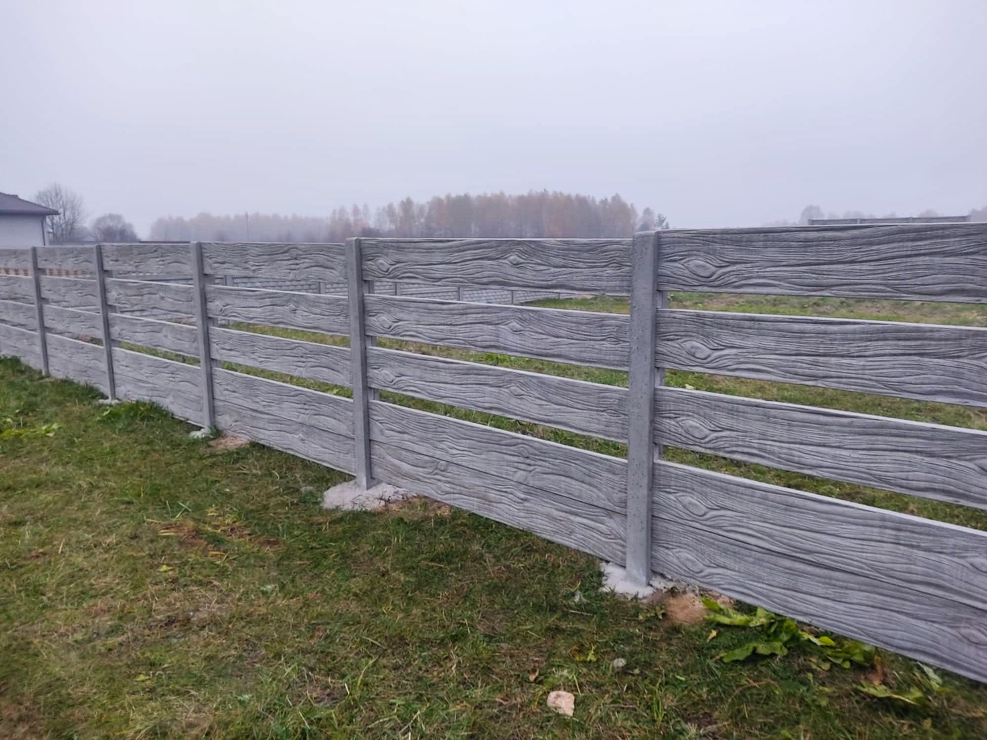 Ogrodzenia betonowe | Garaże z płyt | Transport, rozładunek, montaż