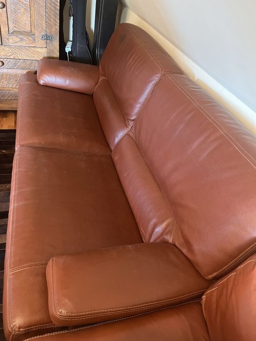 Kanapa skórzana nierozkladana