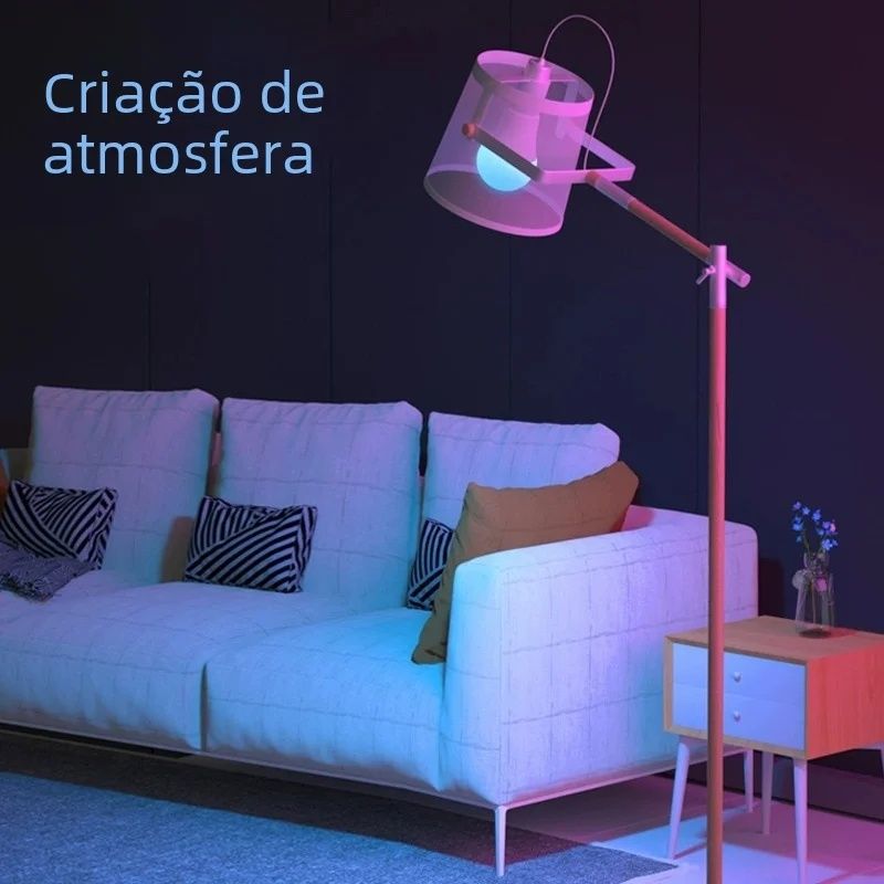 Lampada led multi cores