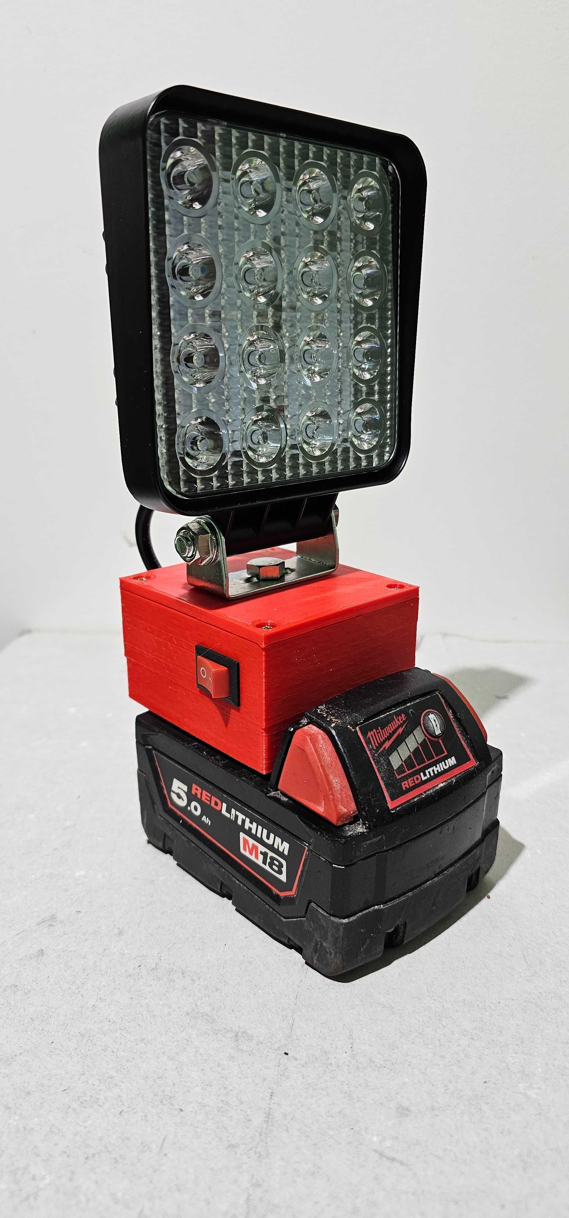 Lampa robocza do akumulatora Milwaukee m18