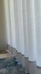 Cortinados de onda perfeita