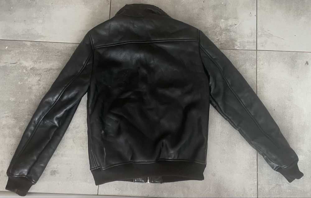 Kurtka skórzana męska Pull&Bear rozmiar M