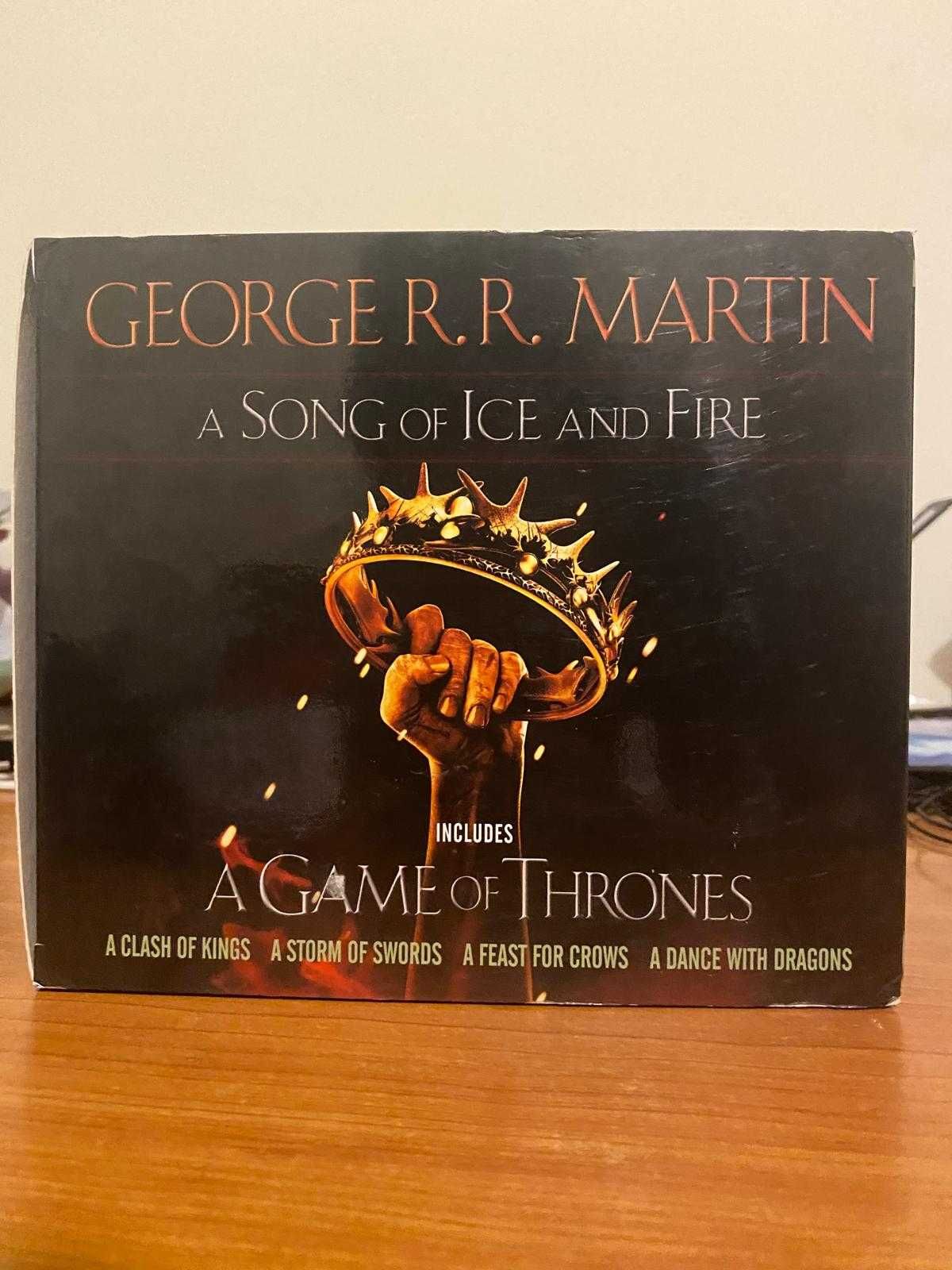 Song of ice and fire box (game of thrones books)- George R R Martin