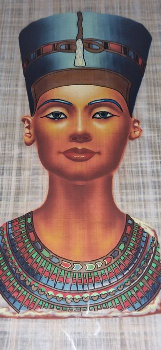 Papiro Egípcio AUTÊNTICO Nefertiti