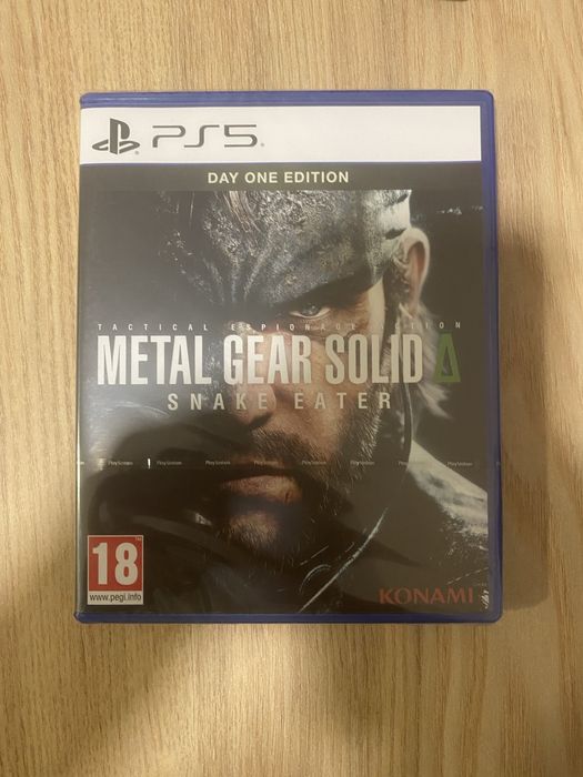 Jogo metal gear solid snake eater