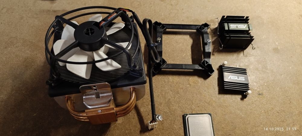 Процесор Intel pentium D 945 3.4 ghz +комплект охолодження