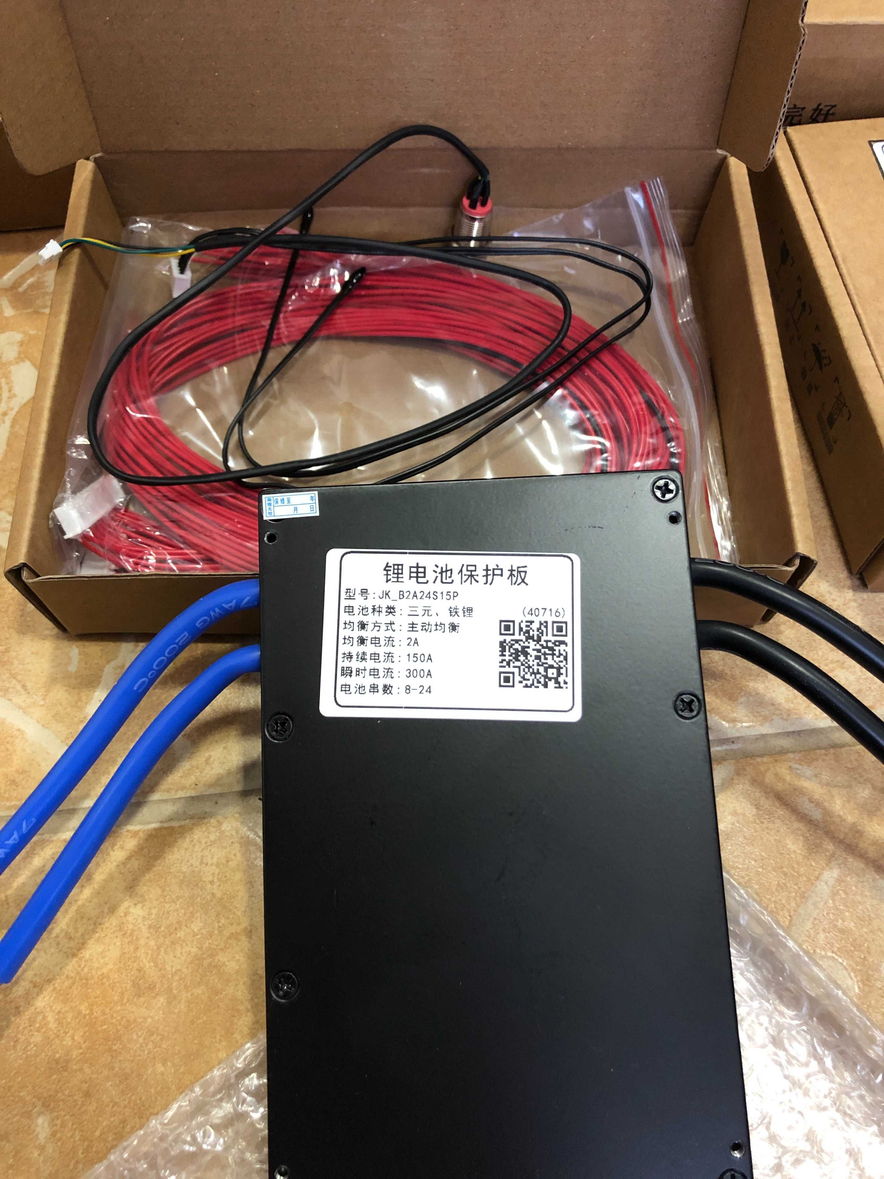 Smart BMS JIKONG 4-8s 7-20s, 4.3INCH LCD, JK-B2A20S20P, JK-B2A8S20P...