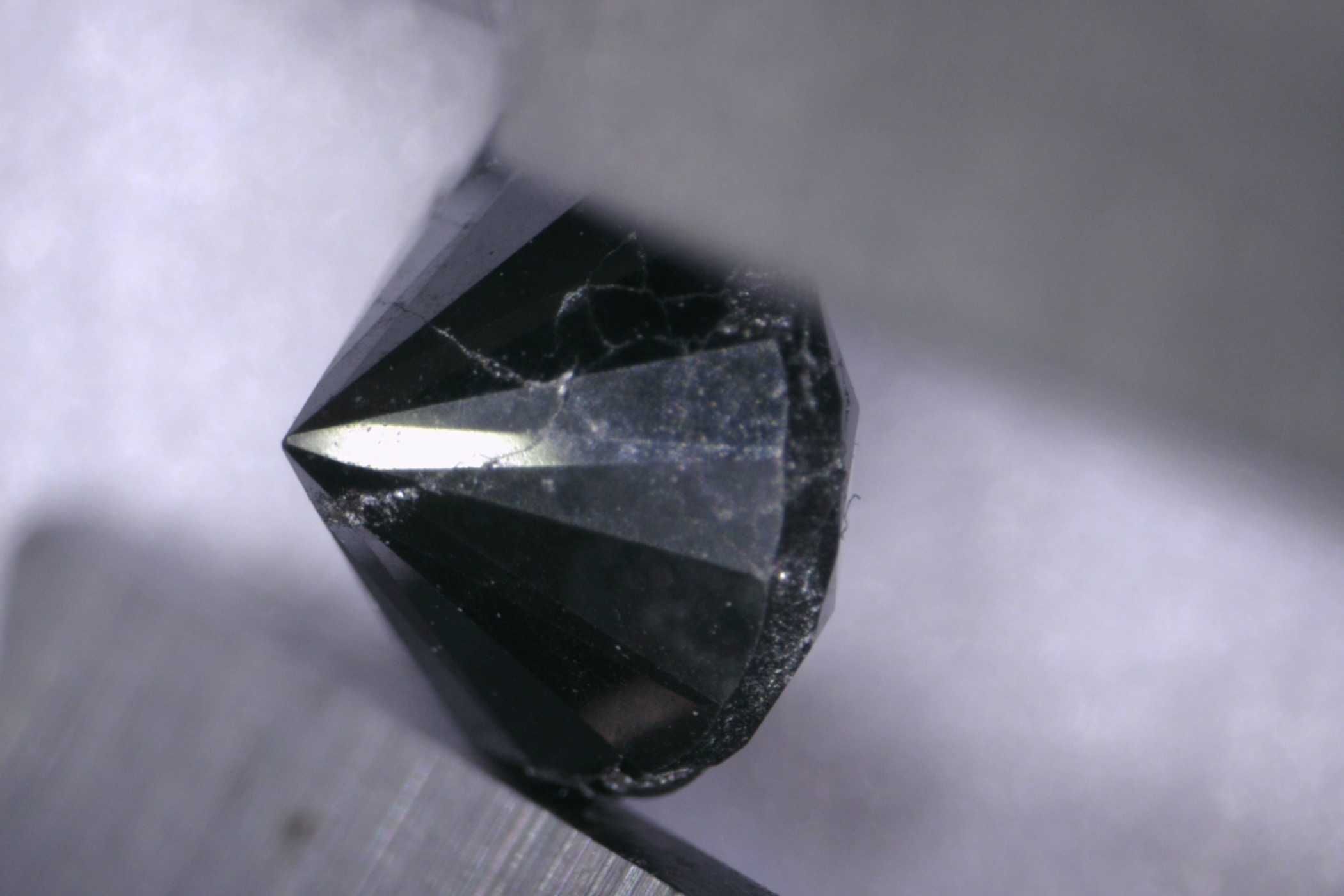 Diament 0.47ct Czarny Brylant