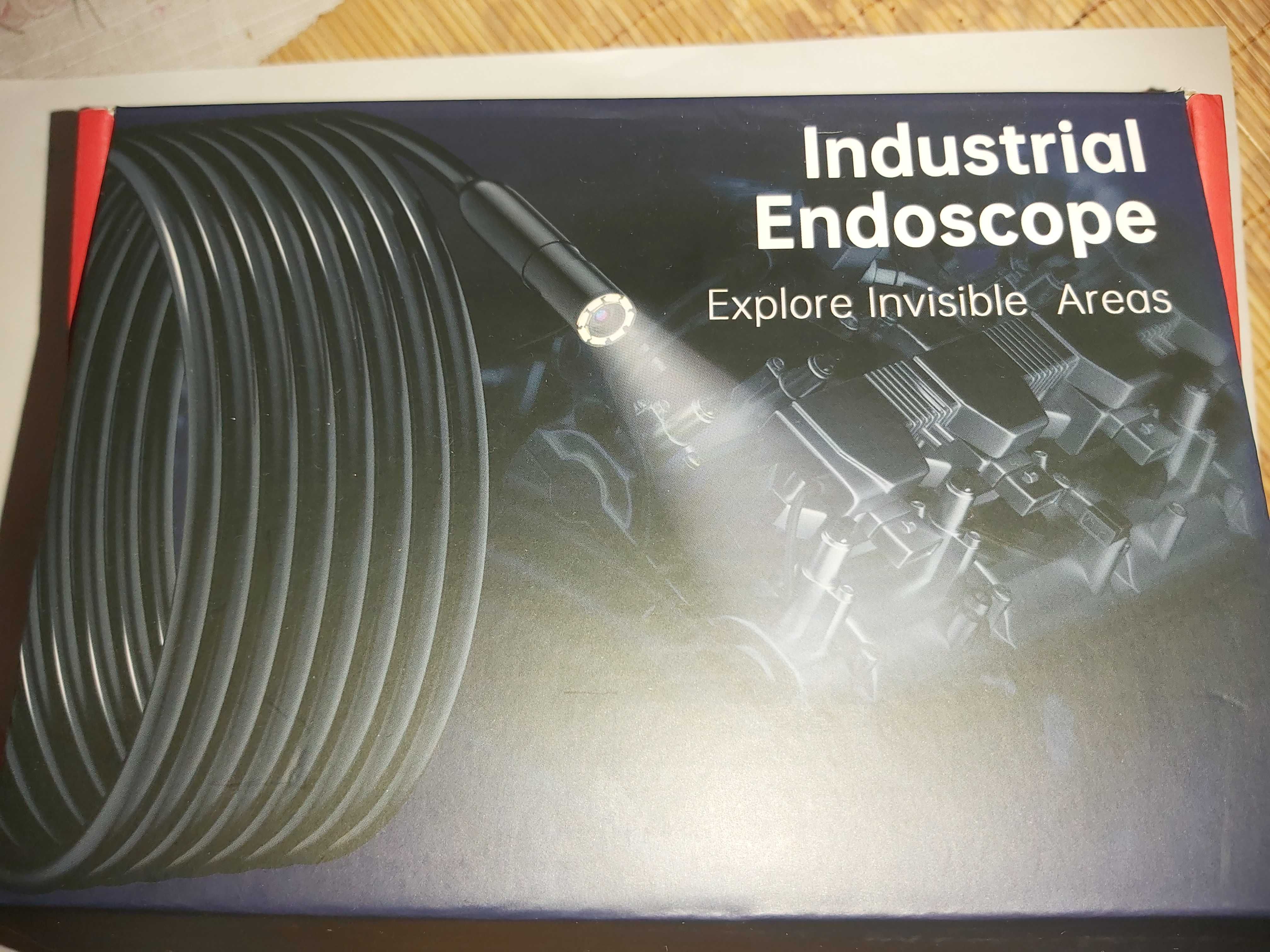 A câmera endoscópica.