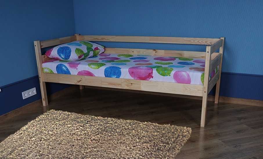 Ліжко натуральна сосна "Сімба" | Оплата при отриманні АКЦІЯ 3750 грн